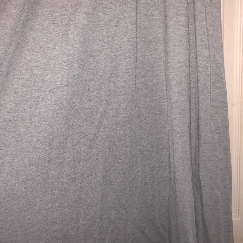 LuLaRoe SOLID Large Grey Maxi Skirt